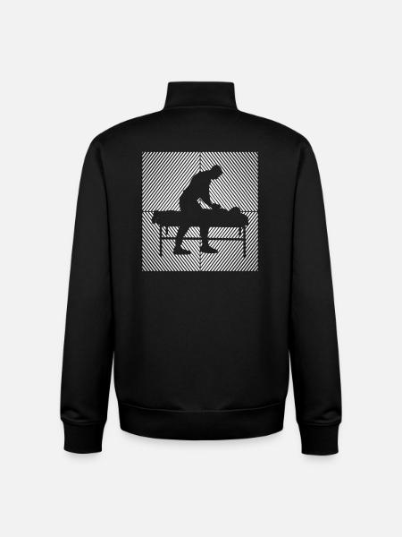 Physiotherapy Chiropractor Physio-masseur - Unisex Organic Zip Sweatshirt by Stanley/Stella - black
