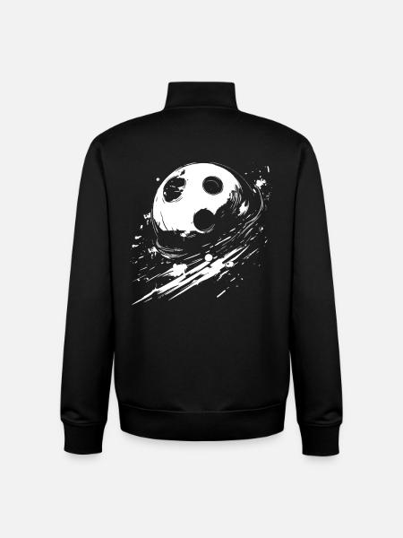 Bols - Sweat zippé unisexe en coton bio Stanley/Stella - noir