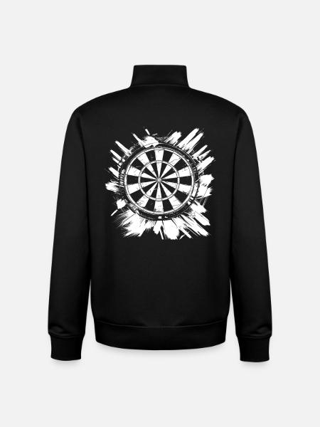 Cible - Sweat zippé unisexe en coton bio Stanley/Stella - noir