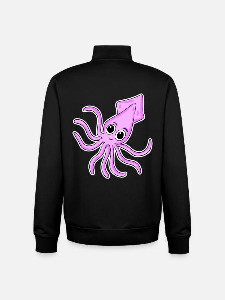 Octopuses - Unisex Organic Zip Sweatshirt by Stanley/Stella - black