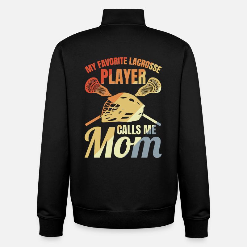 Mère de crosse - Sweat zippé unisexe en coton bio Stanley/Stella - noir