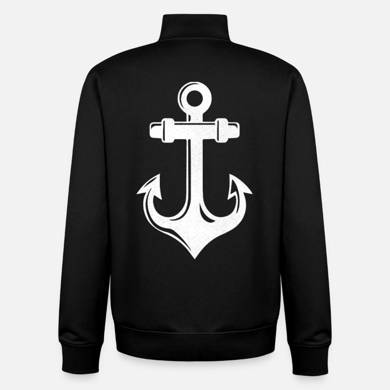 Kreuzfahrt mit dem Schiff - Unisex Organic Zip Sweatshirt von Stanley/Stella - Schwarz