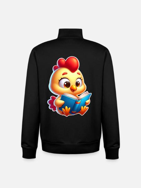 Read - Unisex Organic Zip Sweatshirt by Stanley/Stella - black