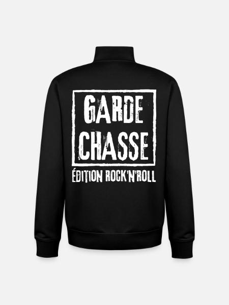 Garde Chasse Edition Rock - Unisex Organic Zip Sweatshirt by Stanley/Stella - black