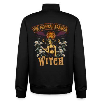 Fitness Trainers Personal Trainers - Unisex Organic Zip Sweatshirt by Stanley/Stella - black - Back - AI Model Male 185 light (185cm)