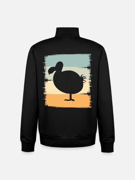dodo - Unisex Organic Zip Sweatshirt by Stanley/Stella - black