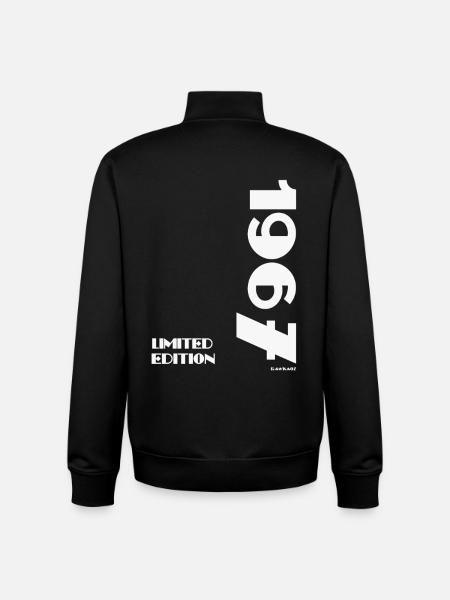 Limited_Edition_1967 - Unisex Organic Zip Sweatshirt von Stanley/Stella - Schwarz