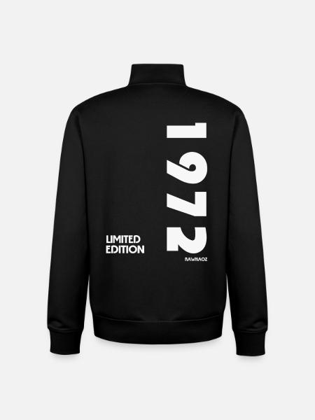 Limited_Edition_1972 - Unisex Organic Zip Sweatshirt by Stanley/Stella - black