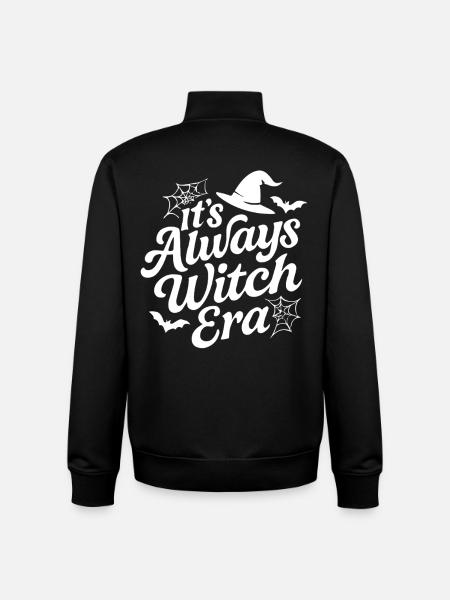 It's Always Witch Era Halloween Costume - Unisex Organic Zip Sweatshirt by Stanley/Stella - black
