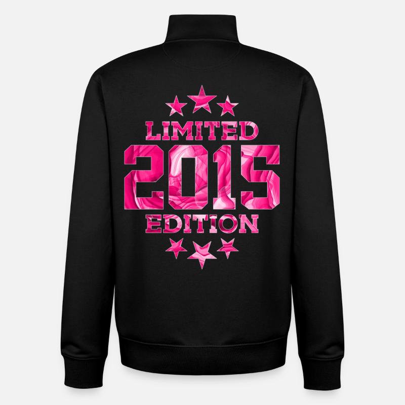 ÉDITION LIMITÉE 2015 11E ANNIVERSAIRE - Sweat zippé unisexe en coton bio Stanley/Stella - noir