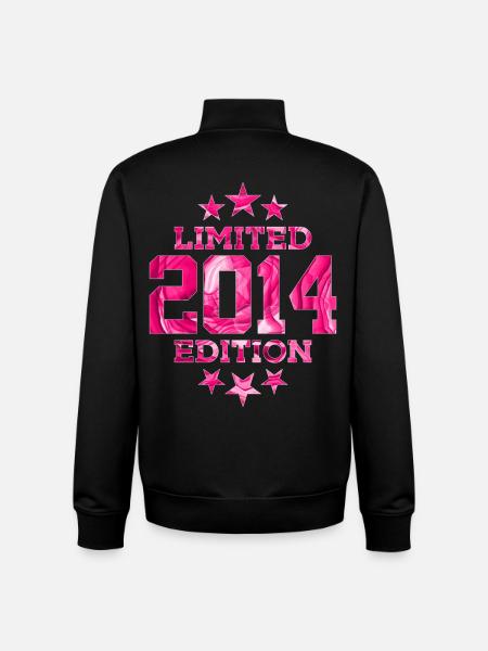 LIMITED EDITION 2014 12TH BIRTHDAY - Unisex Organic Zip Sweatshirt by Stanley/Stella - black