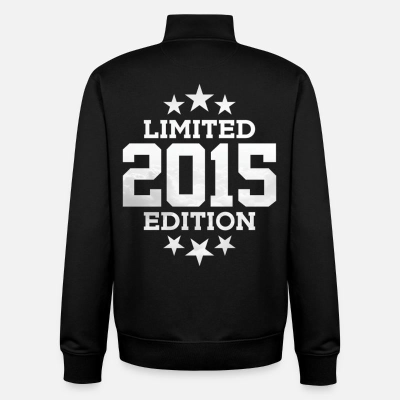 ÉDITION LIMITÉE 2015 11E ANNIVERSAIRE - Sweat zippé unisexe en coton bio Stanley/Stella - noir