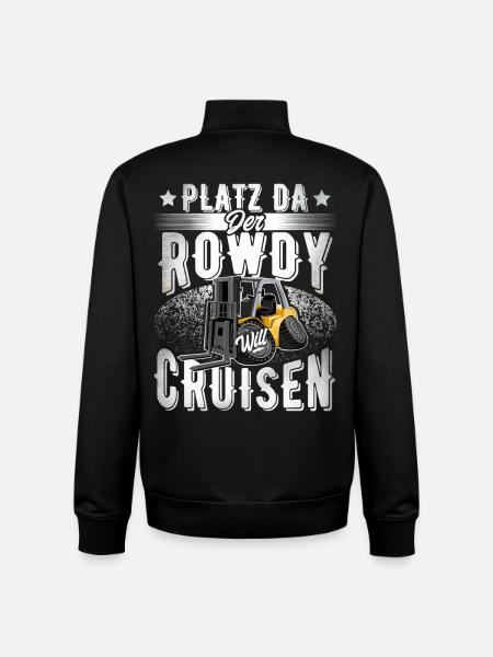 Staplerfahrer - Unisex Organic Zip Sweatshirt von Stanley/Stella - Schwarz