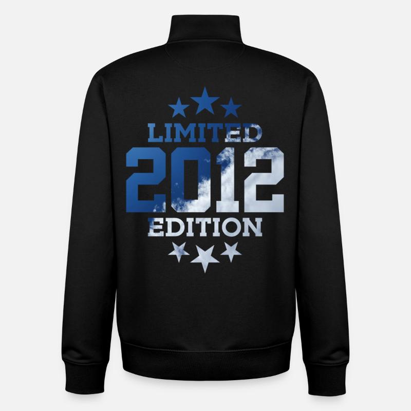 ÉDITION LIMITÉE 2012 14E ANNIVERSAIRE - Sweat zippé unisexe en coton bio Stanley/Stella - noir