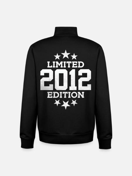 LIMITED EDITION 2012 14TH BIRTHDAY - Unisex Organic Zip Sweatshirt by Stanley/Stella - black