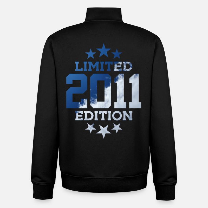 ÉDITION LIMITÉE 2011 15E ANNIVERSAIRE - Sweat zippé unisexe en coton bio Stanley/Stella - noir