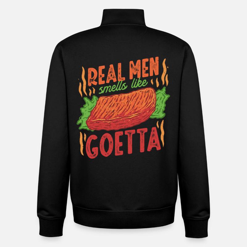 Goetta Wurst - Unisex Organic Zip Sweatshirt von Stanley/Stella - Schwarz