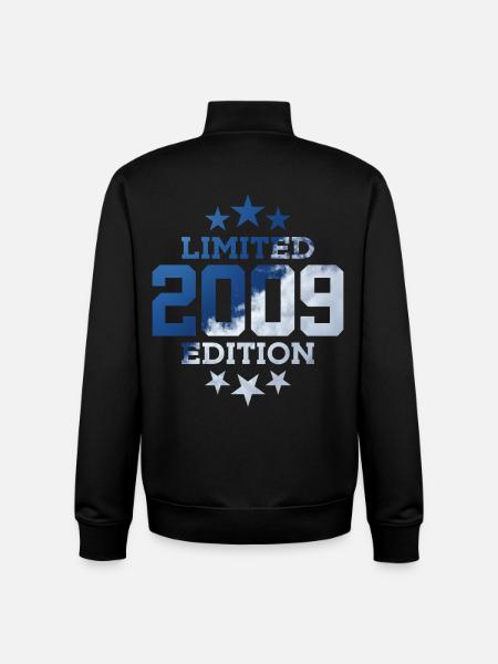 ÉDITION LIMITÉE 2009 17E ANNIVERSAIRE - Sweat zippé unisexe en coton bio Stanley/Stella - noir