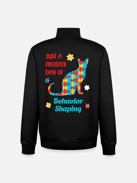 Be Kind – Autism Awareness - Unisex Organic Zip Sweatshirt by Stanley/Stella - black