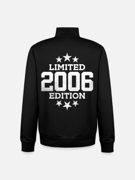 ÉDITION LIMITÉE 2006 ANNIVERSAIRE - Sweat zippé unisexe en coton bio Stanley/Stella - noir