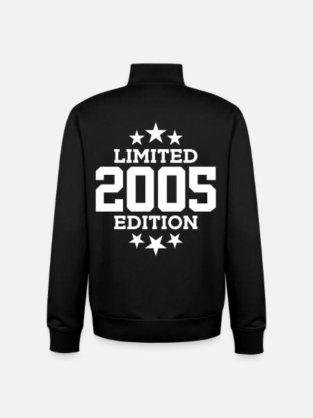ÉDITION LIMITÉE 21E ANNIVERSAIRE 2005 - Sweat zippé unisexe en coton bio Stanley/Stella - noir