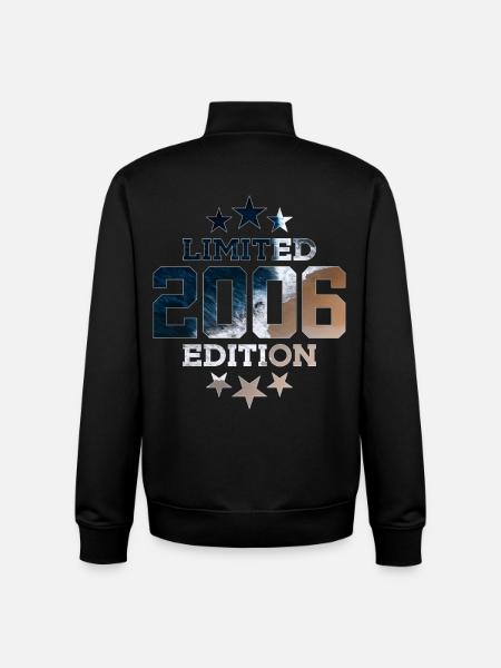 ÉDITION LIMITÉE 2006 ANNIVERSAIRE - Sweat zippé unisexe en coton bio Stanley/Stella - noir