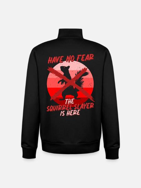 Eichhörnchenjäger Baumratte - Unisex Organic Zip Sweatshirt von Stanley/Stella - Schwarz