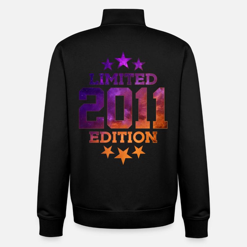 ÉDITION LIMITÉE 2011 15E ANNIVERSAIRE - Sweat zippé unisexe en coton bio Stanley/Stella - noir