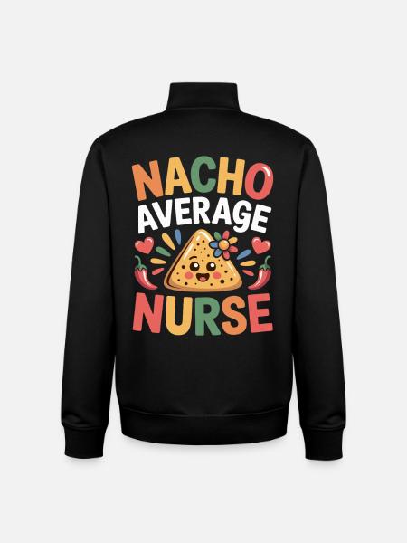 Krankenschwester Tortilla Mexiko - Unisex Organic Zip Sweatshirt von Stanley/Stella - Schwarz