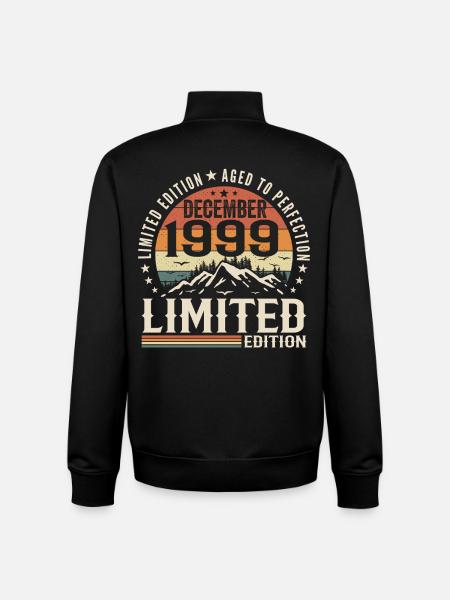 December 1999 - Unisex Organic Zip Sweatshirt by Stanley/Stella - black