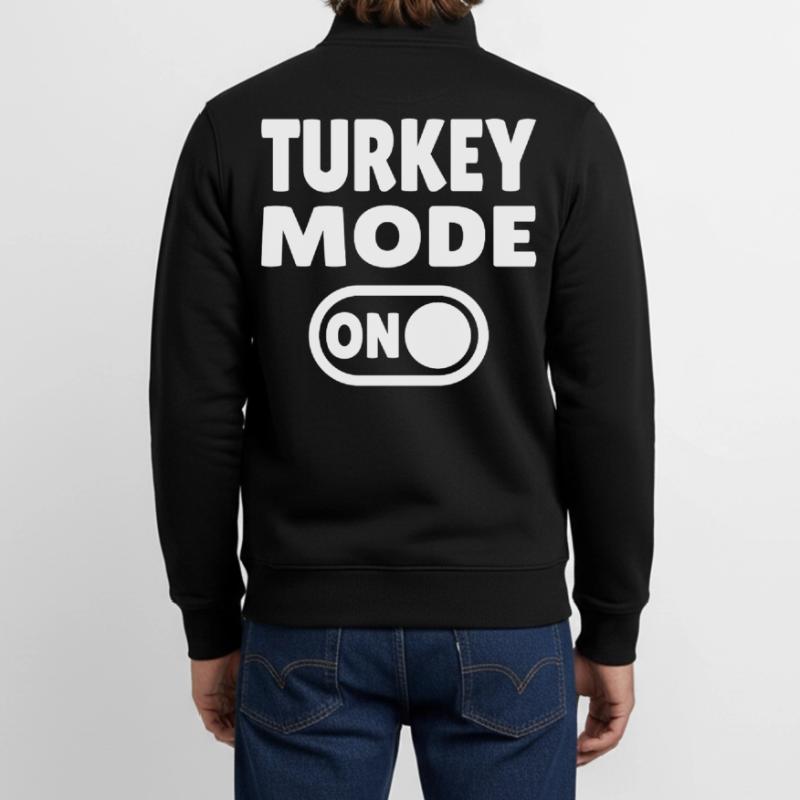 Mode dinde activé Sweat zippé unisexe en coton bio Stanley/Stella
