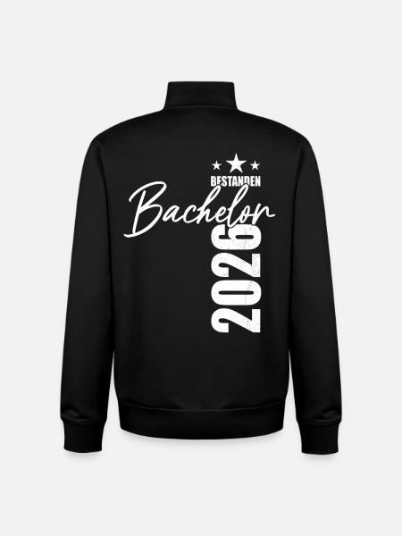 Bachelor passed 2026 - Exam - Success - Unisex Organic Zip Sweatshirt by Stanley/Stella - black
