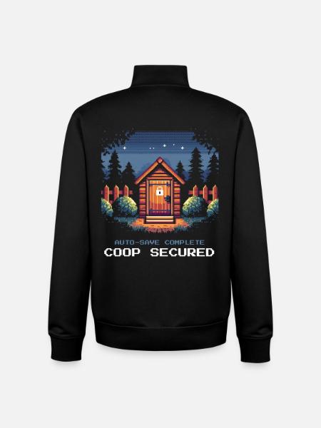 Autosave completed | Stable secured - Unisex Organic Zip Sweatshirt by Stanley/Stella - black