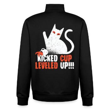 Kaffeeentzug Koffeinfrei Ex-Kaffeetrinker - Unisex Organic Zip Sweatshirt von Stanley/Stella - Schwarz - Hinten - AI Model Male 185 light (185cm)