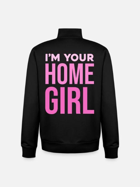 I'm Your Home Girl - Unisex Organic Zip Sweatshirt von Stanley/Stella - Schwarz