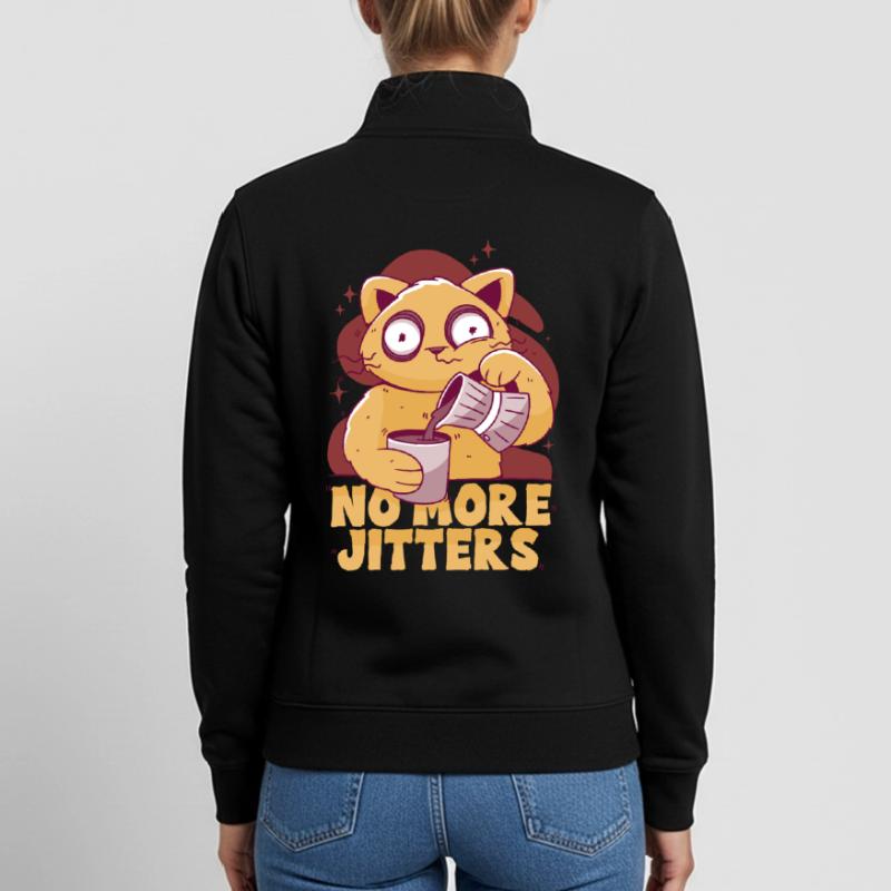 Coffee withdrawal decaffeinated ex-coffee drinker Unisex Organic Zip Sweatshirt by Stanley/Stella
