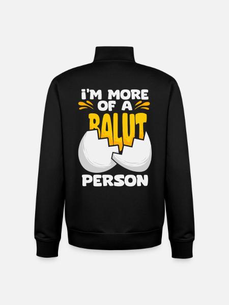 Balut Phillippinen - Unisex Organic Zip Sweatshirt von Stanley/Stella - Schwarz