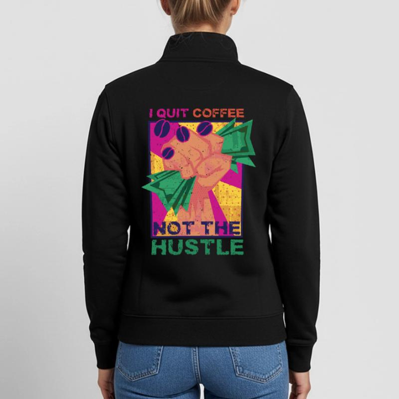 Coffee withdrawal decaffeinated ex-coffee drinker Unisex Organic Zip Sweatshirt by Stanley/Stella