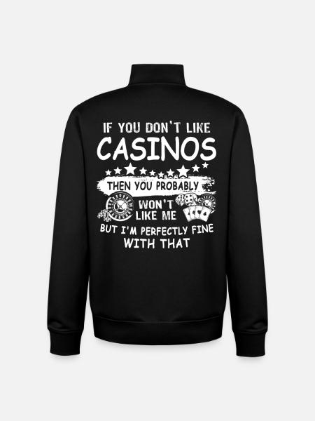 Casino - Unisex Organic Zip Sweatshirt von Stanley/Stella - Schwarz