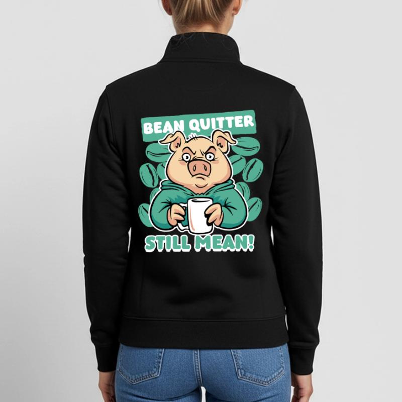 Coffee withdrawal decaffeinated ex-coffee drinker Unisex Organic Zip Sweatshirt by Stanley/Stella