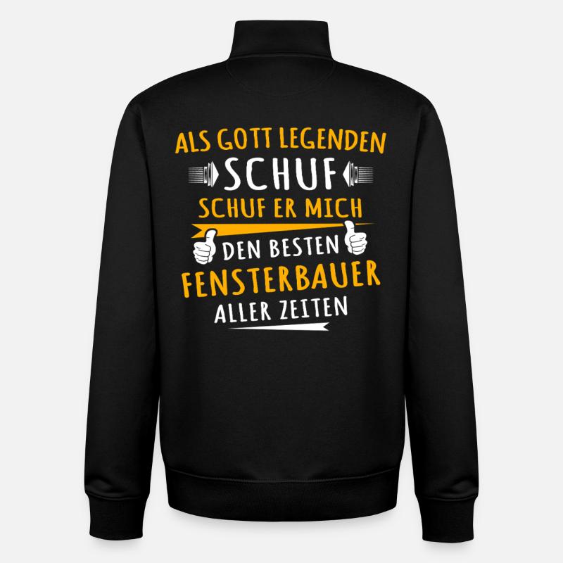 Tontechniker - Unisex Organic Zip Sweatshirt von Stanley/Stella - Schwarz