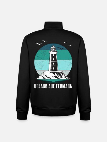 Ostsee URLAUB AUF FEHMARN Lustiges - Unisex Organic Zip Sweatshirt von Stanley/Stella - Schwarz