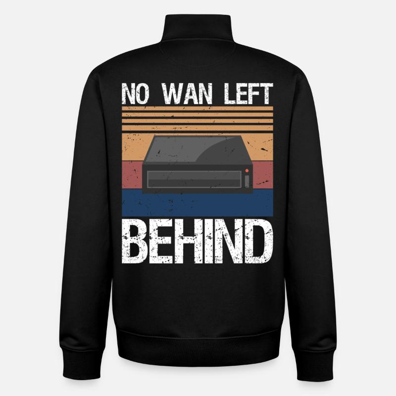 Funny Network Engineer - Unisex Organic Zip Sweatshirt von Stanley/Stella - Schwarz