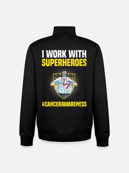 Oncology Radiation Tech Must Haves Radiation - Unisex Organic Zip Sweatshirt by Stanley/Stella - black