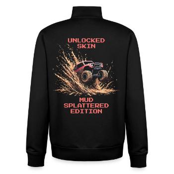 Skin freigeschaltet: Matsch-Edition | RC Offroad - Unisex Organic Zip Sweatshirt von Stanley/Stella - Schwarz - Hinten - AI Model Male 185 light (185cm)
