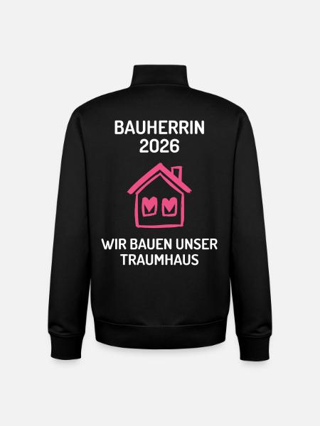 Construire votre propre maison constructeur 2026 - Sweat zippé unisexe en coton bio Stanley/Stella - noir