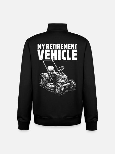 My Retirement Vehicle - Unisex Organic Zip Sweatshirt by Stanley/Stella - black