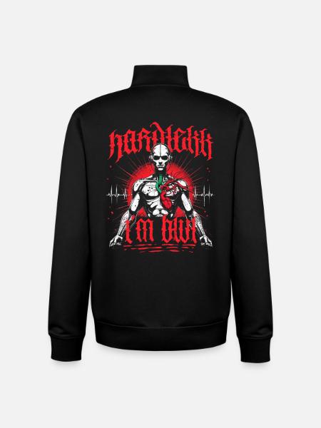 Hardtekk Tekke East Germany - Unisex Organic Zip Sweatshirt by Stanley/Stella - black
