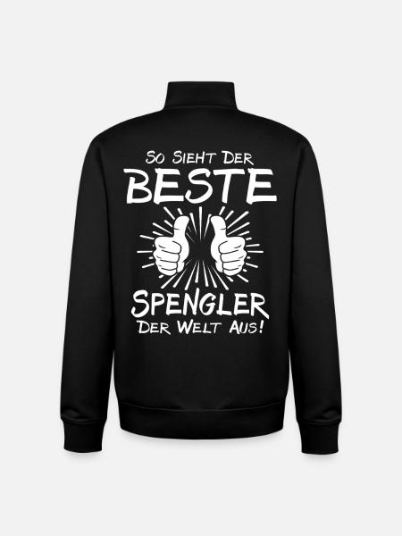 Bester Spengler - Unisex Organic Zip Sweatshirt von Stanley/Stella - Schwarz