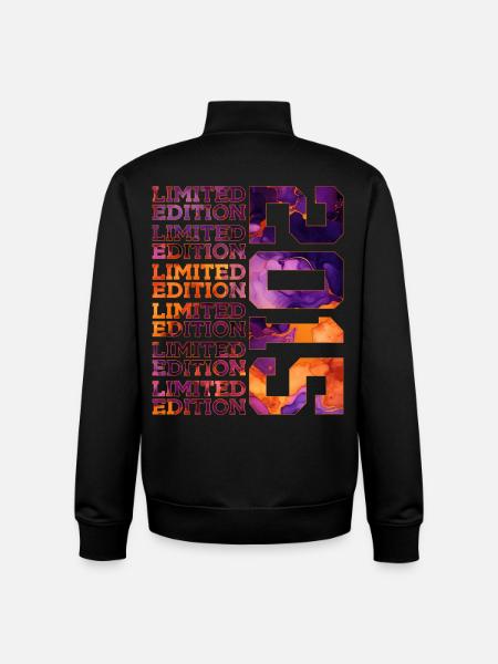 11E ANNIVERSAIRE ÉDITION LIMITÉE 2015 - Sweat zippé unisexe en coton bio Stanley/Stella - noir